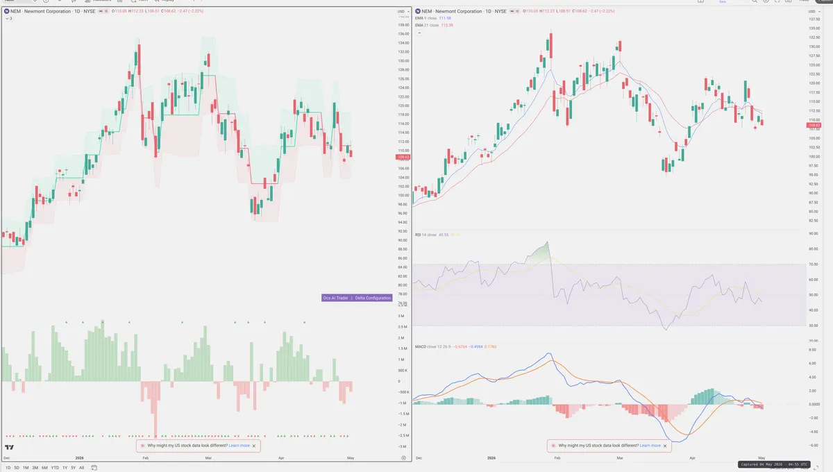 NEM — Delta + Technical