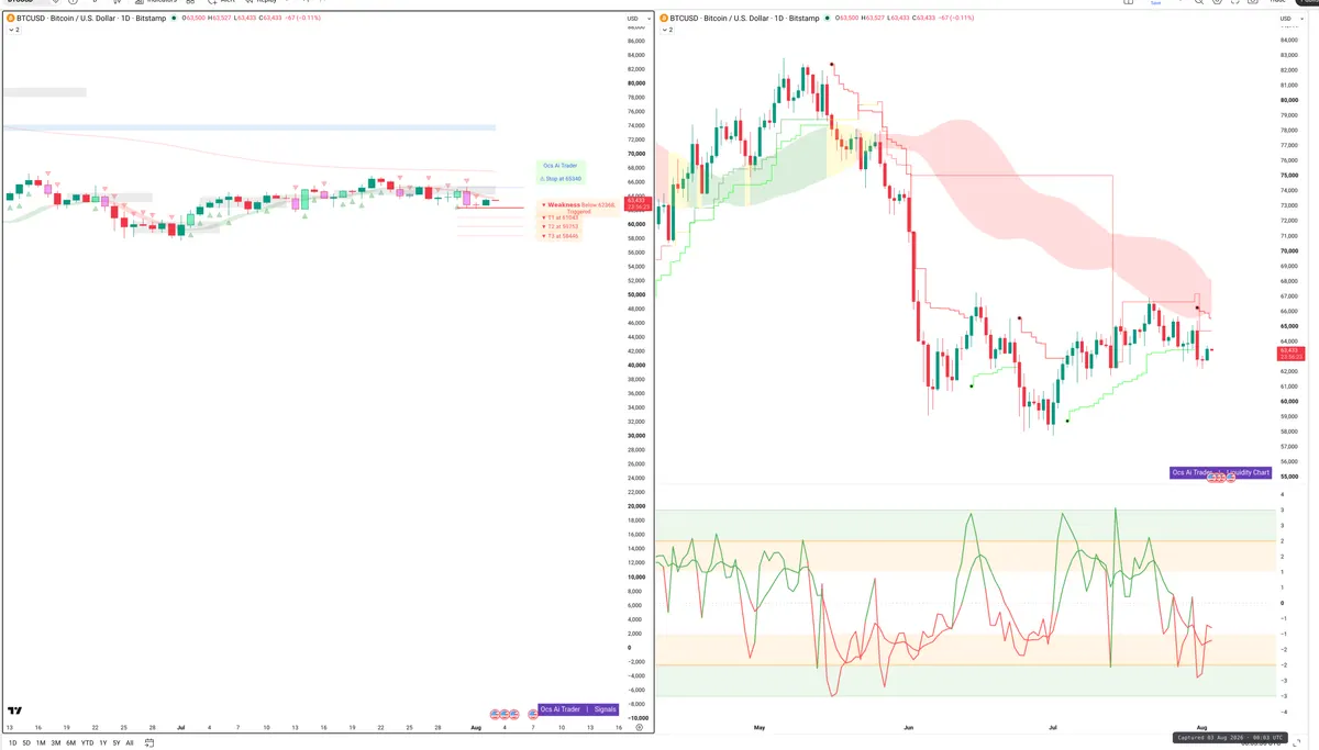 BTC — Signals + Liquidity