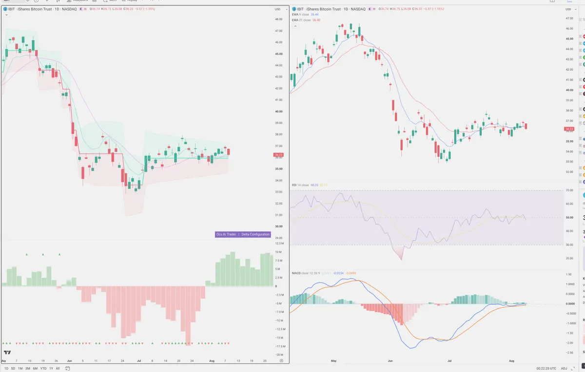 IBIT — Delta + Technical