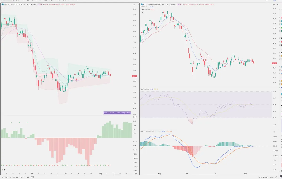 IBIT — Delta + Technical