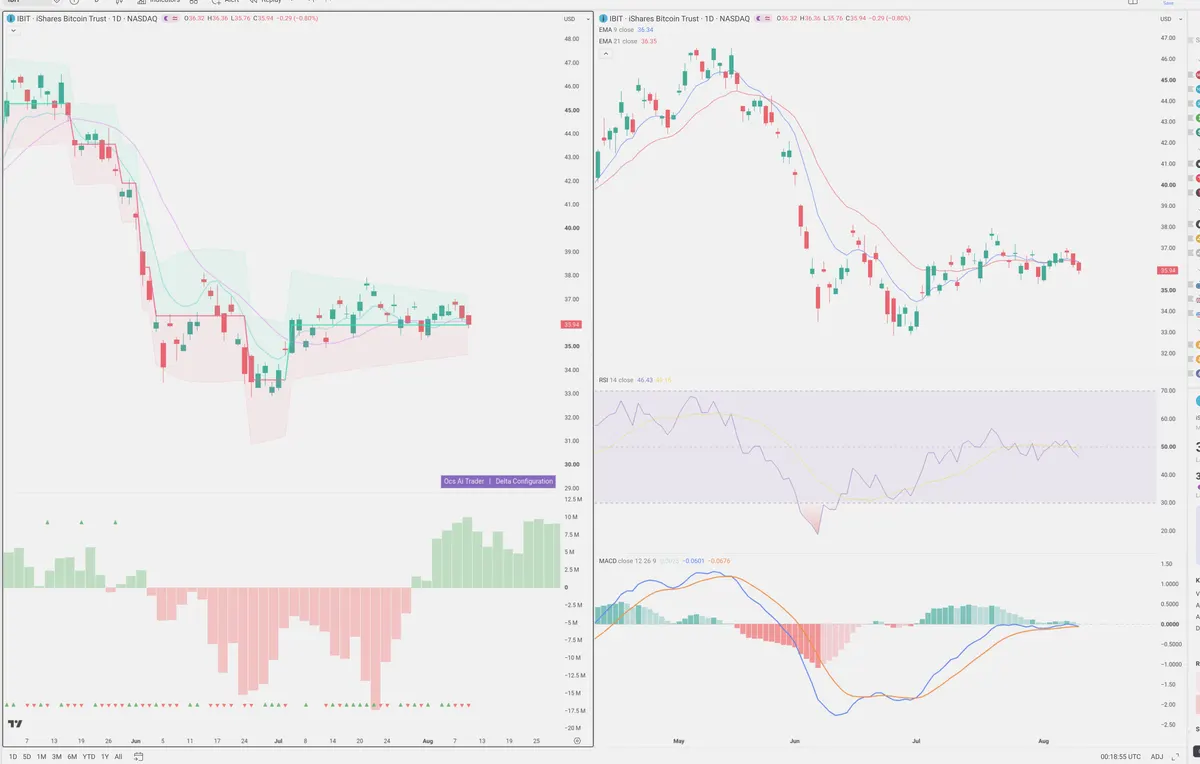 IBIT — Delta + Technical