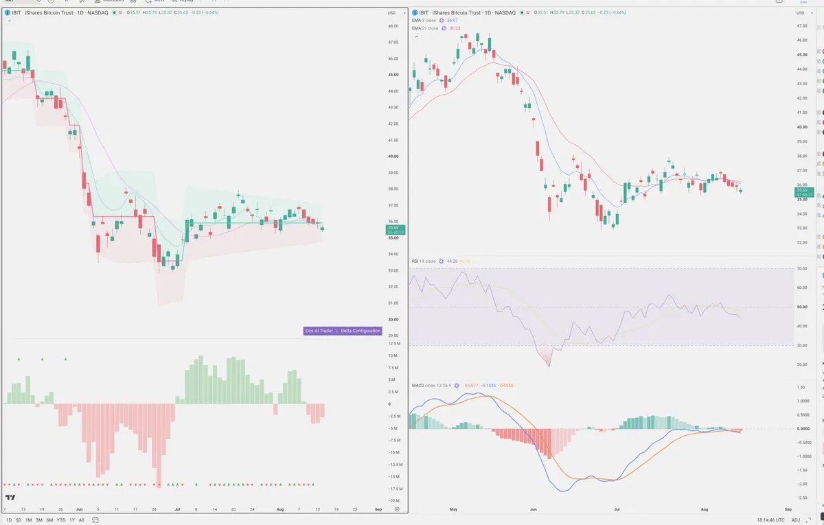 IBIT — Delta + Technical
