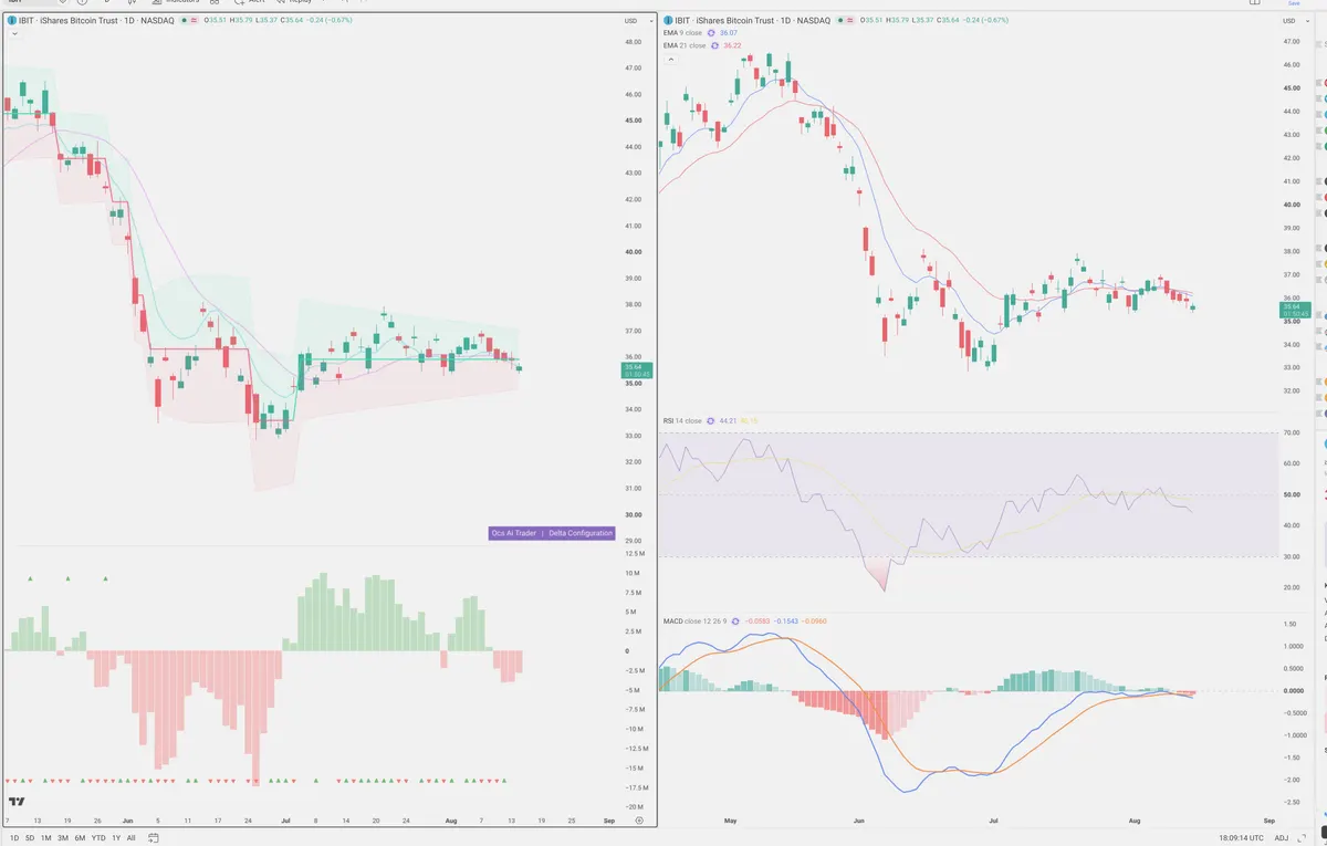 IBIT — Delta + Technical