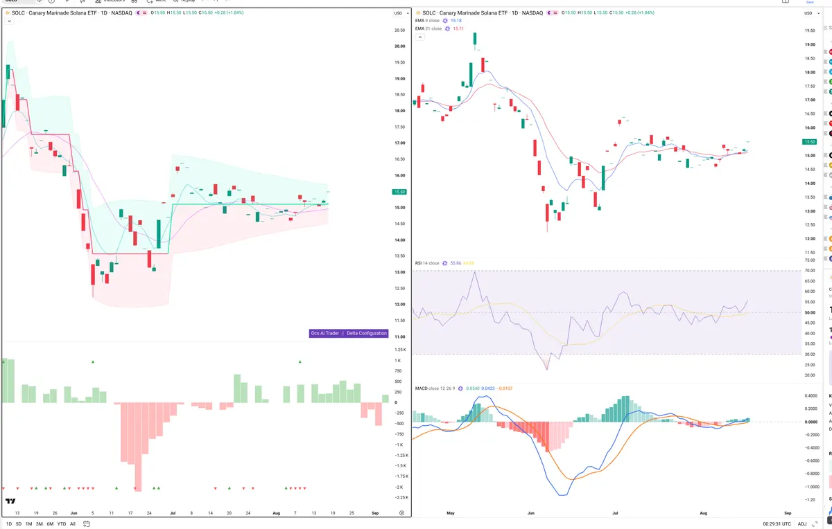 SOL — Delta + Technical