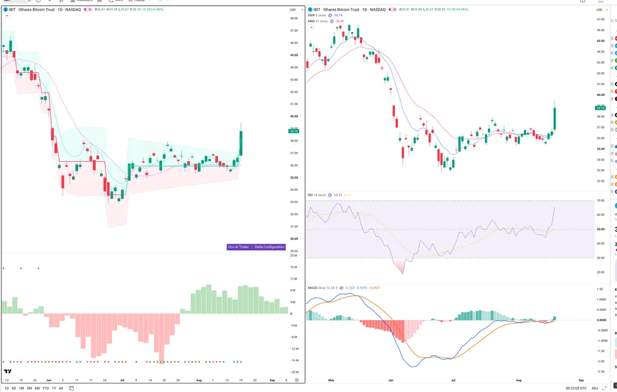 IBIT — Delta + Technical