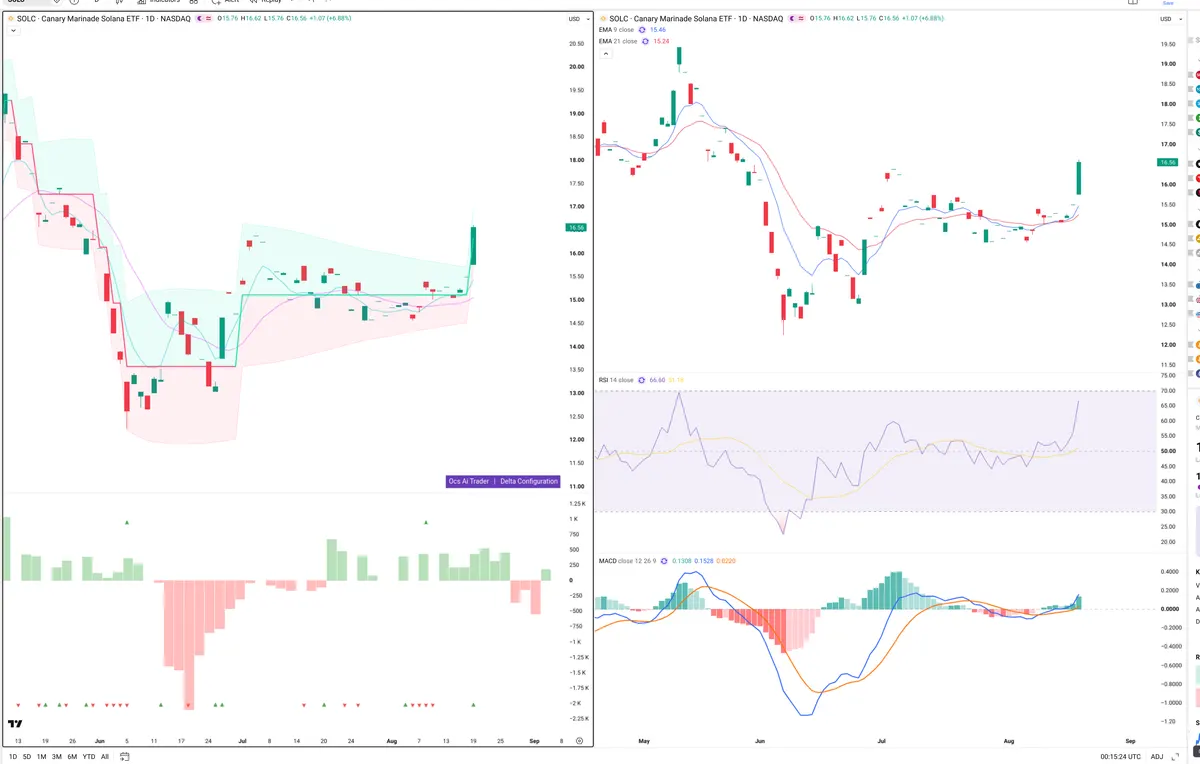 SOL — Delta + Technical
