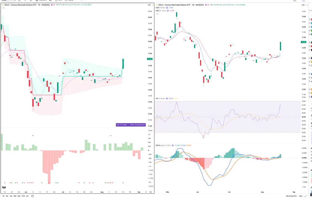 SOL — Delta + Technical