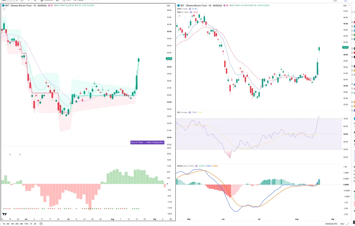 IBIT — Delta + Technical