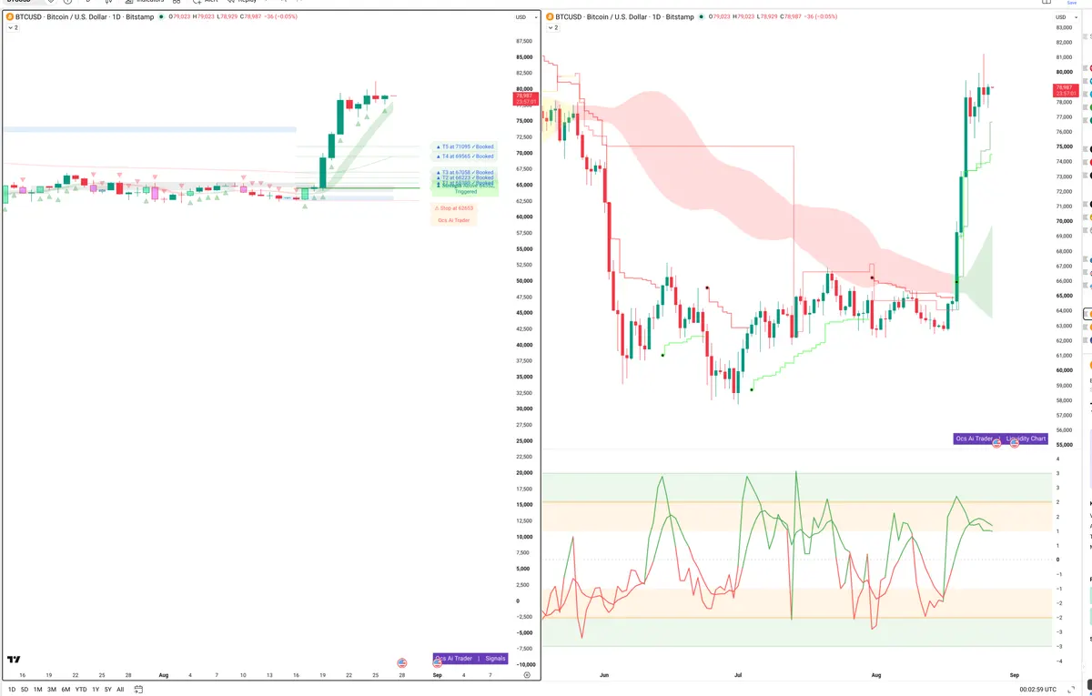 BTC — Signals + Liquidity