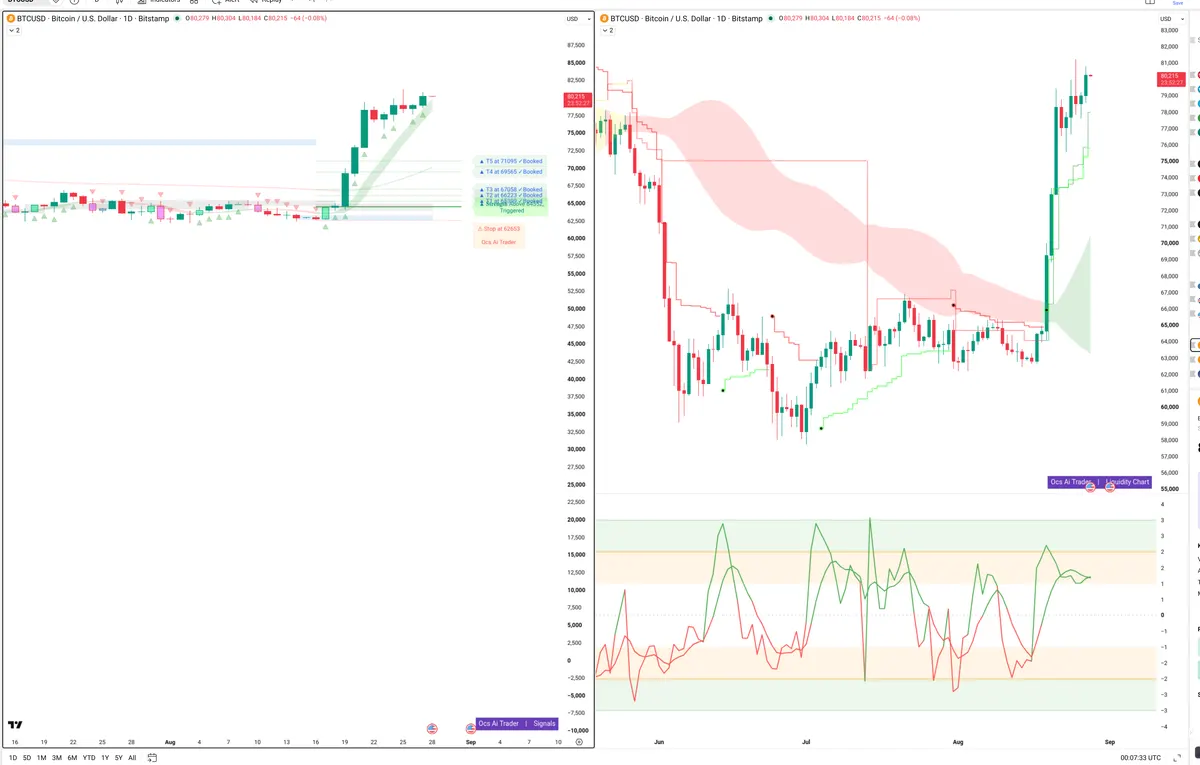 BTC — Signals + Liquidity