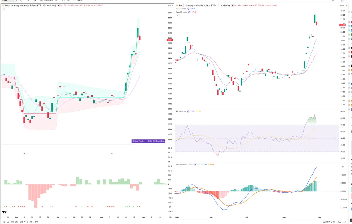 SOL — Delta + Technical