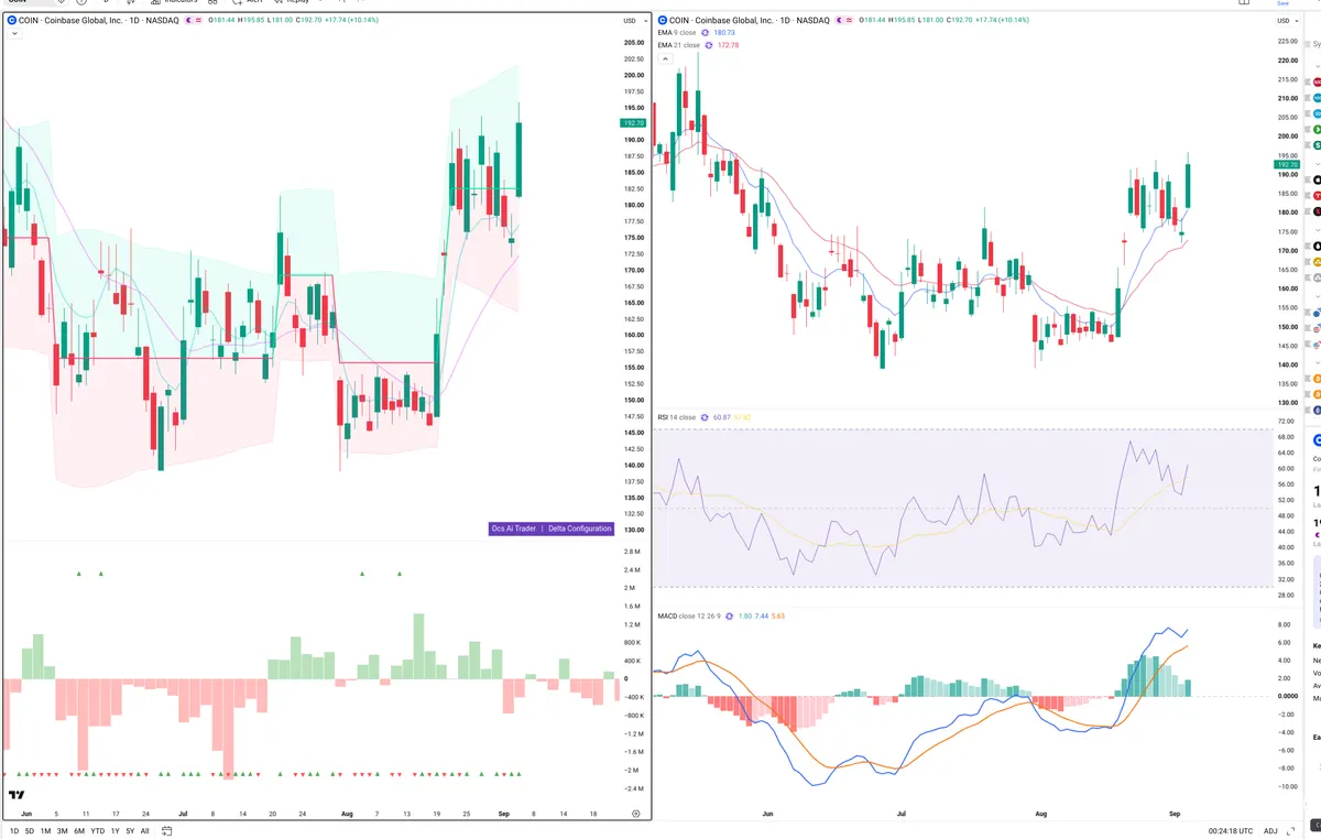 COIN — Delta + Technical