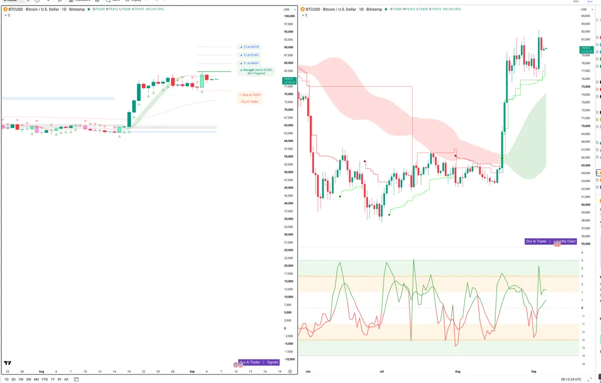 BTC — Signals + Liquidity