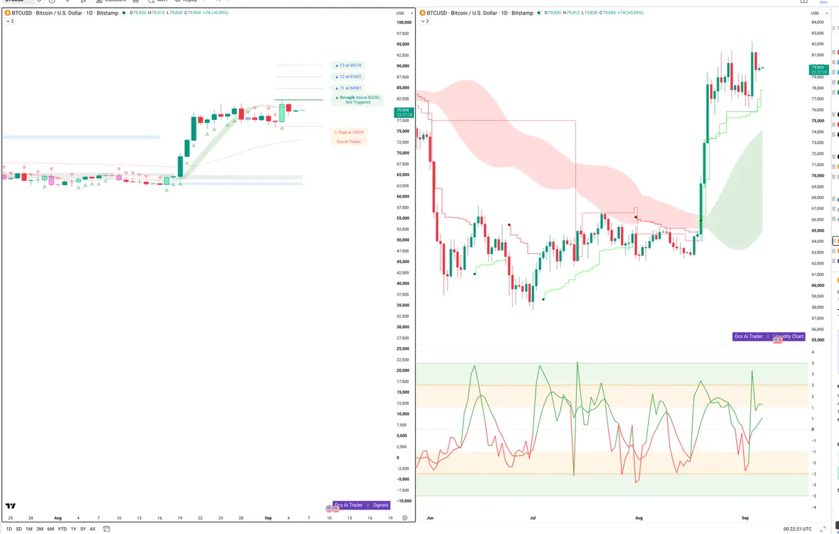 BTC — Signals + Liquidity