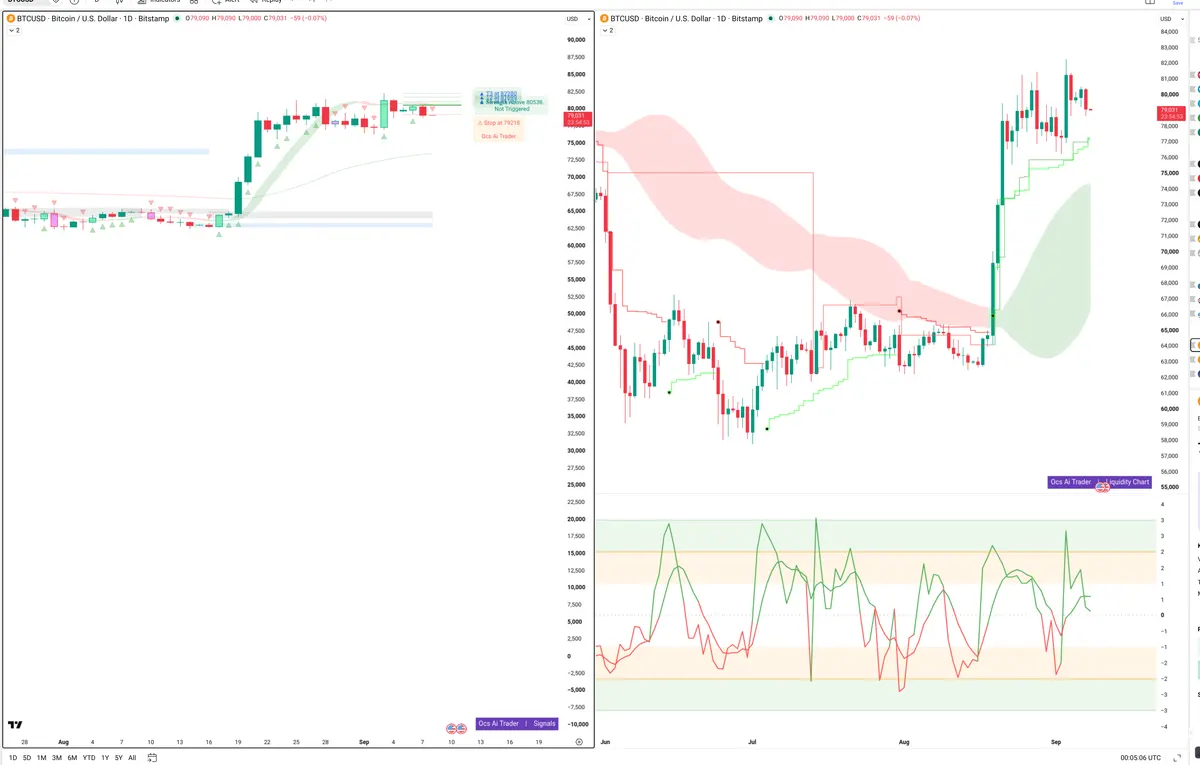 BTC — Signals + Liquidity