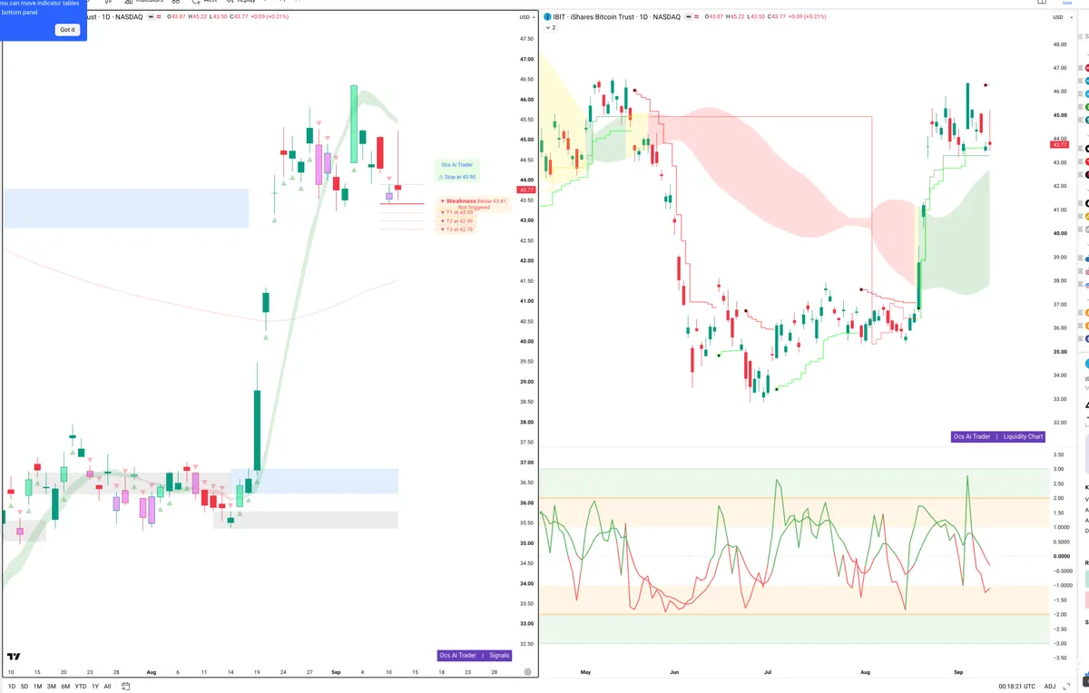 IBIT — Signals + Liquidity