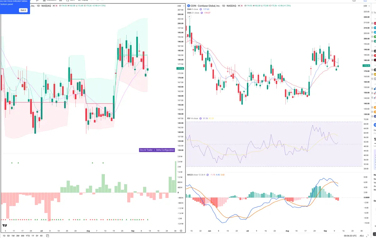 COIN — Delta + Technical