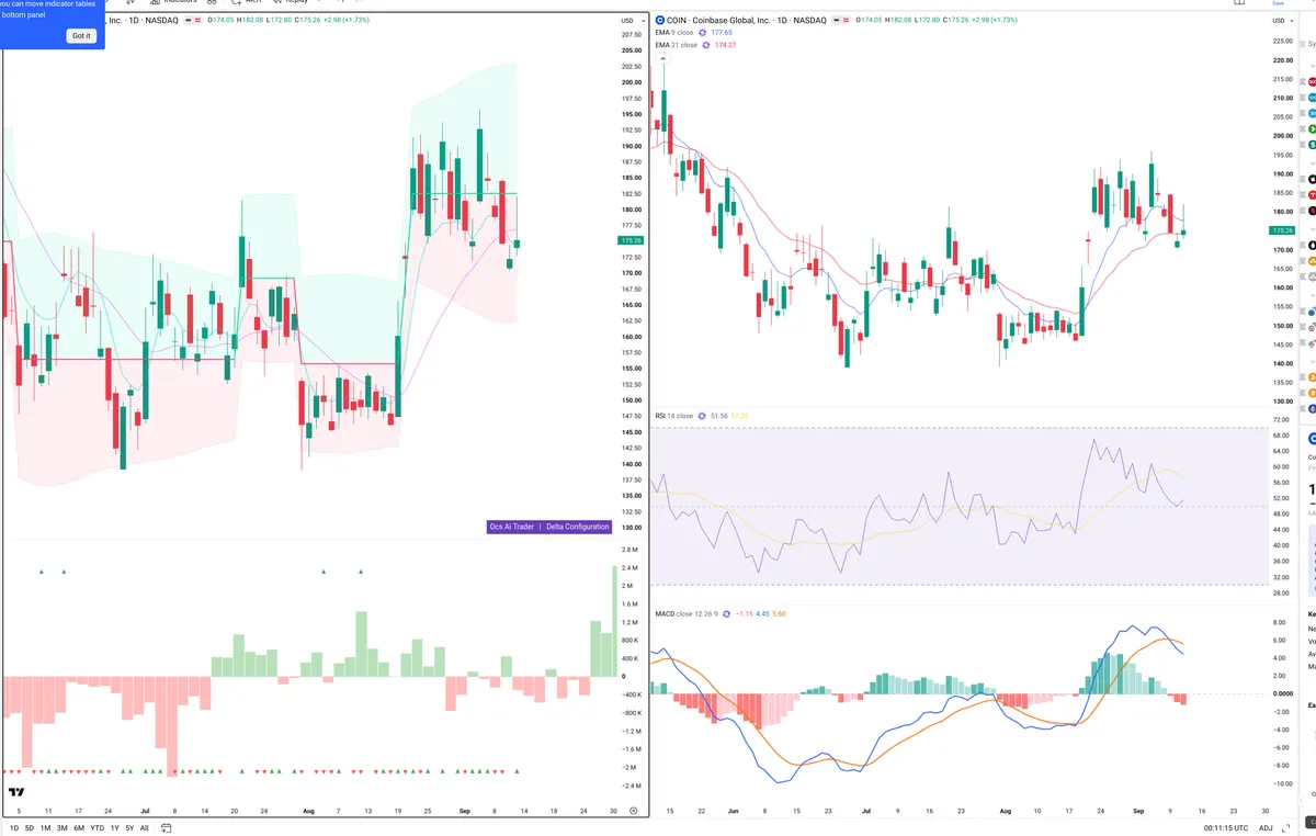 COIN — Delta + Technical