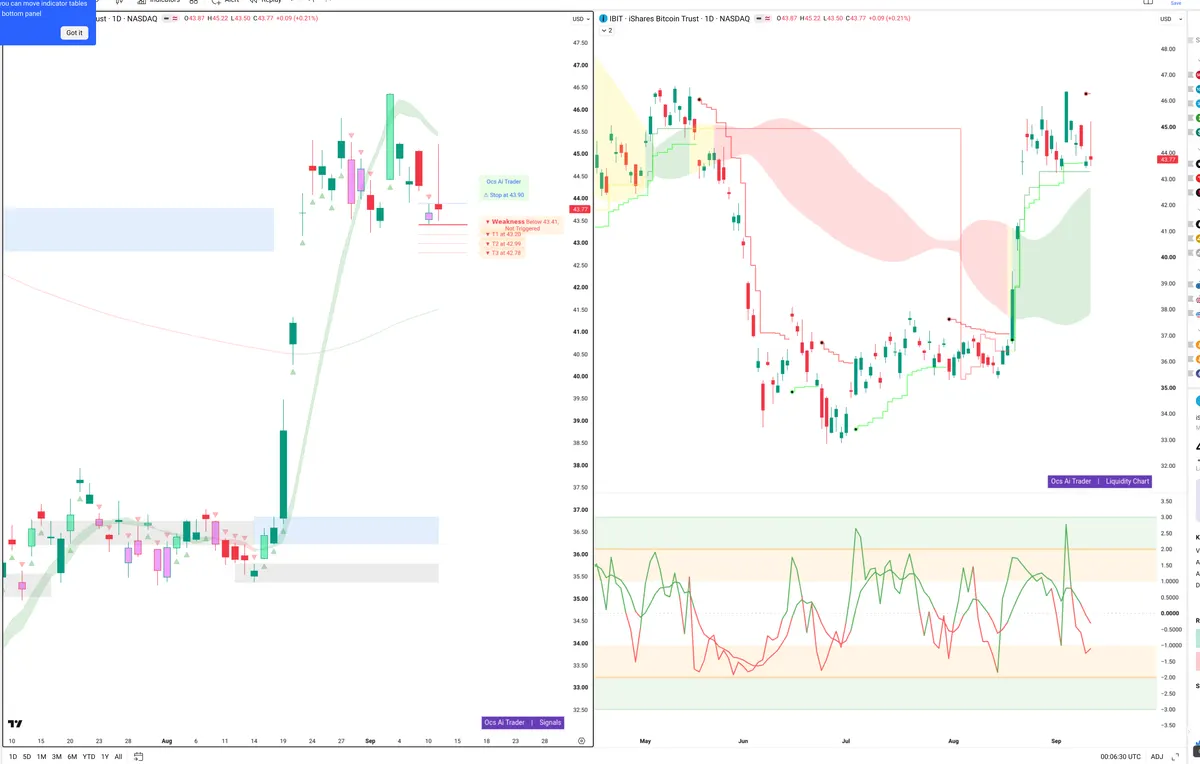 IBIT — Signals + Liquidity