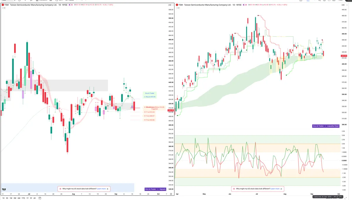 TSM — Signals + Liquidity