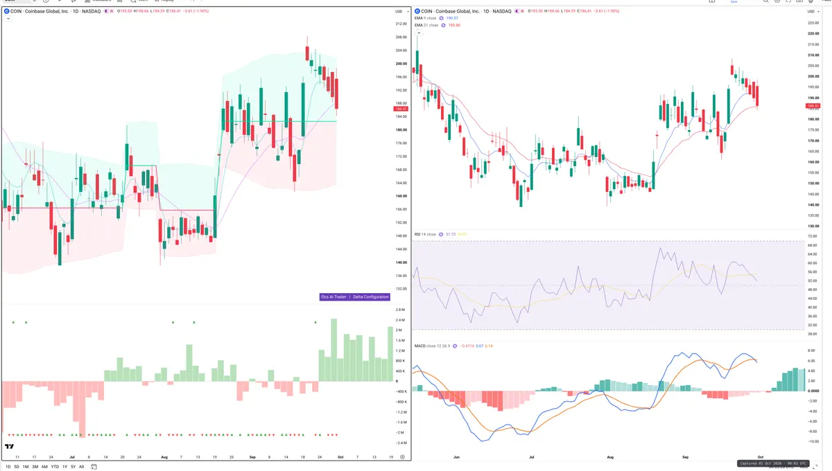 COIN — Delta + Technical
