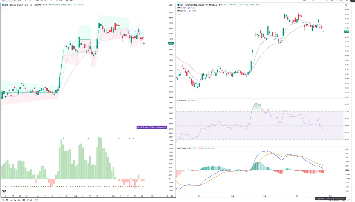 IBIT — Delta + Technical